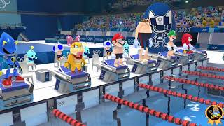 Mario and Marine Sports All 24 Events (Mario gameplay) Mario _ Sonic at the Olympic Games Tokyo 2020