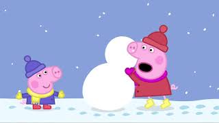 Свинка Пеппа   Сезон 1   Серия 12   Снег   Peppa Pig