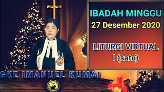 IBADAH MINGGU 27 DESEMBER 2020