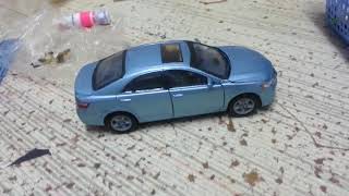 คิ้วกระจกใหม่ Toyota Camry ปี 2007 รุ่น Xle  ขนาด 1/32