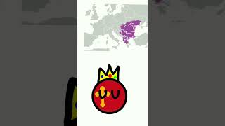 Hello, I'm Your Ancestor :) #shorts #geography #history #countryballs #map #maps #empire #kingdom