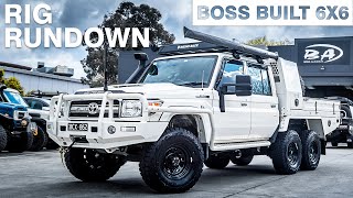 Toyota Landcruiser 6x6 Full Rundown | Ultimate Touring Rig - Boss Built | Boss Aluminium