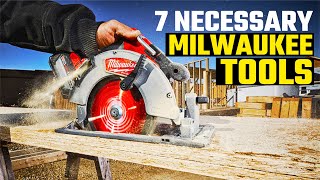 7 Necessary Milwaukee Tools For Beginners