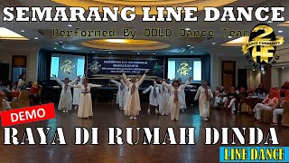 #DEMO | #RAYA DI #RUMAH #DINDA #linedance | #DDLD #DANCE #TEAM  #semarang | Pembina : suroto  2HF