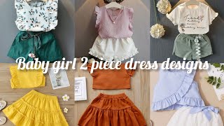 baby girl 2 piece dress designs#trending #latest #2022