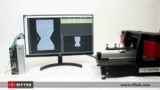 2D Optical Micrometers.  RF656.2D Series.