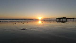 Sunrise at the Beach, positive energy, grounding meditation