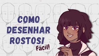 TUTORIAL: Como desenhar cabeças em ângulos diferentes