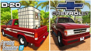 Farming Simulator 22 Mods in Action `| Chevrolet D20 Pickup