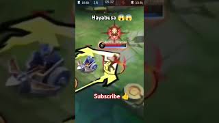 Hayabusa 😱 #hayabusa #shorts #mobilelegends