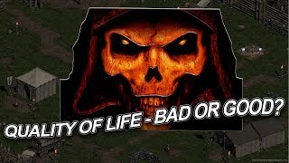 Diablo 2: Do we want QOL Changes? - Diablo 2 HD Remaster talk.