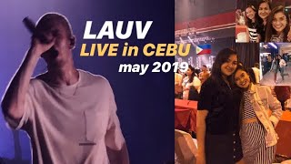 LAUV LIVE in CEBU 🇵🇭 | ASIA TOUR 2019