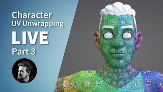 Snow - Stylized Character UV Unwrapping Live #3