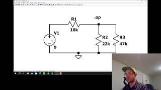 LTSpice Tutorial: DC Bias Point with Resistors (EE 2212 UMD)