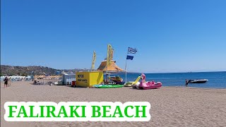 FALIRAKI BEACH TODAY