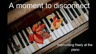 Relaxing Piano Music. Free Improvisation On The Piano. Played By Jaume Mestres.