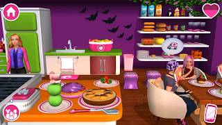 Barbie Dreamhouse Adventures - Pool Party, Daisy & Nikki DJ Concert - Unlock Halloween Pumpkins