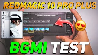 NUBIA REDMAGIC 10 PRO PLUS PUBG TEST | SD 8 GEN 4 PROCESSOR 🥵🔥