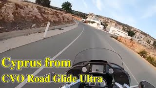 Peyia Views from Harley Davidson CVO Road Glide Ultra