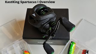 Kastking Spartacus Baitcasting Reel Series I Overview - All You Need To Know To Use It Properly [4K]