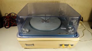 TOCADISCOS TURNTABLE VALVULAR PANORAMIC WINCO ARGENTINA 1968 RESTAURACION P2