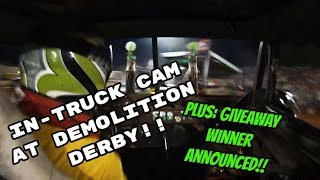 TRUCK Demo Derby GOPRO + GIVEAWAY winner REVEALED!!