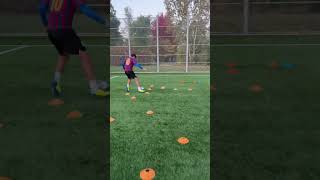 BEST dribbling drill🔥to improve dribbling #soccerskills #soccer #football #skill #skills #dribbling