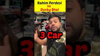 Ducky Bhai Vs Rahim Perdesi Car Collection #viral #shorts #duckeybhai