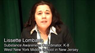 Lissette Lombana Substance Awareness Coordinator at West New York Middle School in New Jersey