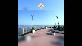 Mumbai's second viewing deck at Swarajya Bhoomi (Girgaon Chowpatty) . #MCGM #Girgaum_viewing_deck