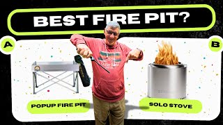 Pop-up Fire Pit vs. Solo Stove For Camping // Which One?