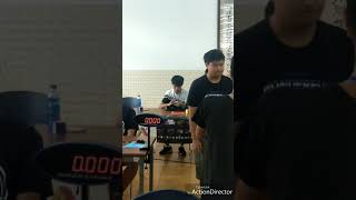 #夢想一號第一屆魔方公開賽 3x3 first round Ao5：13.57