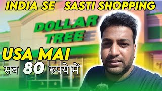 India se bhi sasti shoping in usa | हर माल 1 dollar me | Dollar tree haul 2022 fall