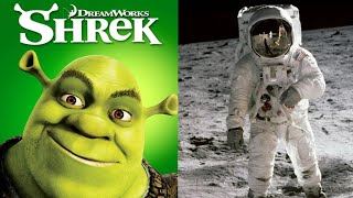 How many people have seen shrek and been on the moon