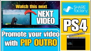 Sharefactory Tutorial - PIP Outro using your video for more views (easy and effective)