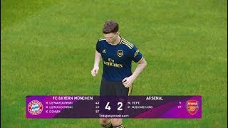 UEFA Champions League Bayern Munchen VS Arsenal London PES 2020