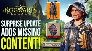 Hogwarts Legacy Is Getting a Surprise Big Update! Photo Mode, Reset Talents, Missing Quest & More!