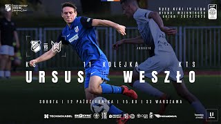 KS Ursus vs KTS Weszło | 12 października 2024 r. godz. 15.00