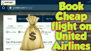 How to Book Flight on United|| United Airlines||SmartFaresFlights