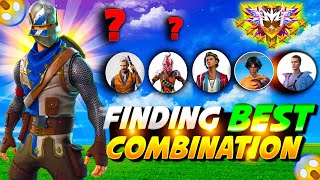 Finding best character combination for br rank | best character skill br rank  - AYUSH 4GM