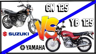 GN 125 SUZUKI VS YB 125 YAMAHA - RENDIMIENTO DE COMBUSTIBLE.