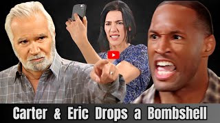 CBS The Bold And The Beautiful Shocking News! Eric & Carter Drops Bombshell News!