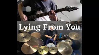 Lying From You - Linkin Park - Drum and Guitar Cover ft. Axell Soesanto