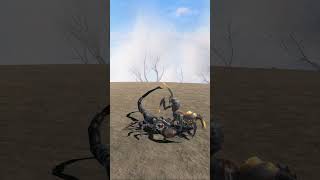 Incredible Creature Combat Vontis Battles the Mighty Emperor Scorpion