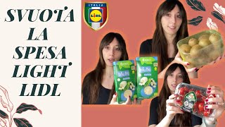 SVUOTA LA SPESA LIDL | SPESA LIGHT