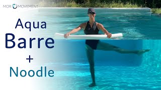 Aqua Barre with Pool Noodle