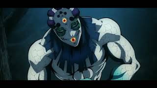 Gyokko turned on his real form against muichiro demon Slayer season 3 episode 9