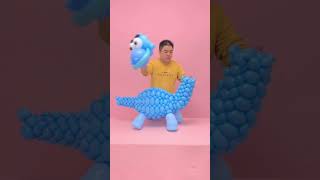 #Short Make a dinosaur with balloons | Creative Balloon Twist