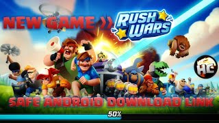 New Supercell Game - Rush Wars First Look & Gameplay - Safe APK Download Link for Android