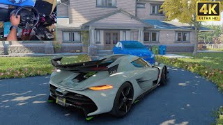 Koenigsegg Jesko 🤯The Crew Motorfest | Thrustmaster Steering Wheel Gaming